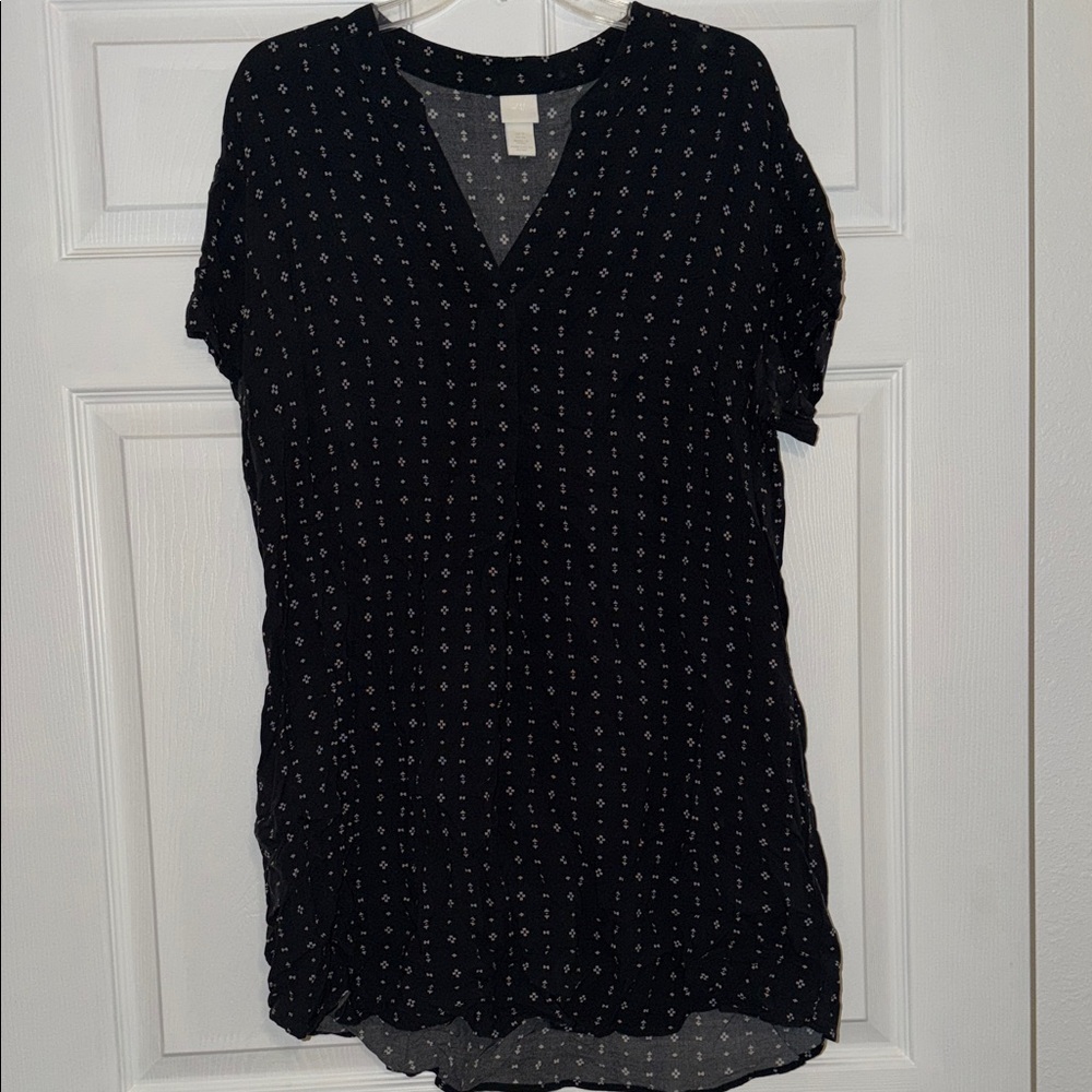 Black Patterned
